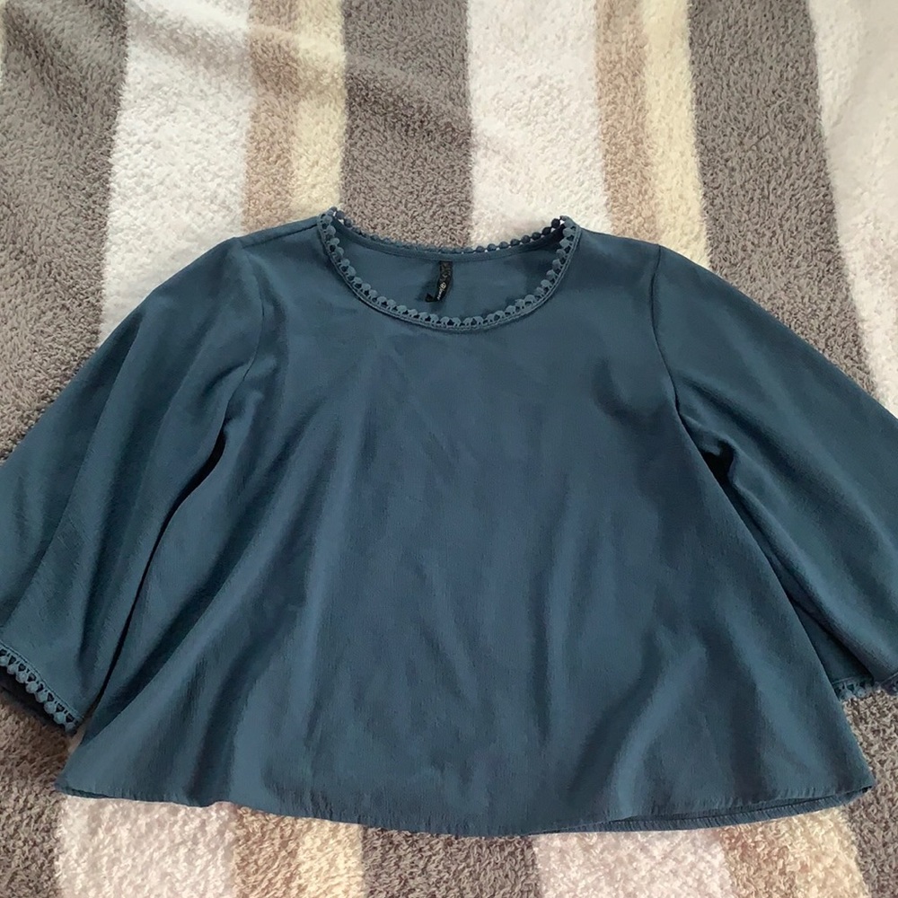 Blue blouse
